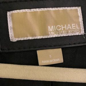 Black genuine leather jacket